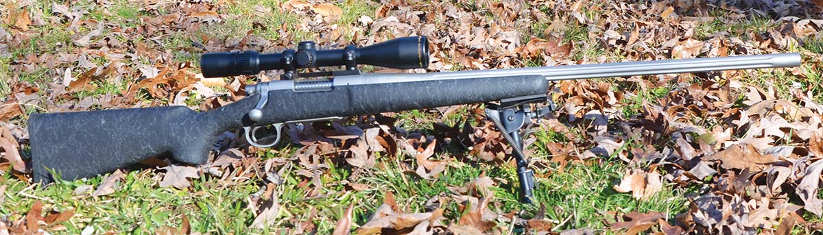 This Model 700 with a 26-inch, 1:8 twist barrel in 260 Remington was built in the Remington Custom Shop when it was located at the Ilion, New York factory. The scope is a Bausch & Lomb Elite 4200 2.5-10x.
